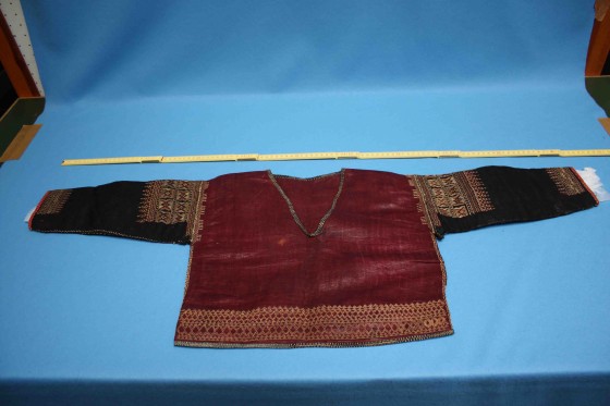 A camiso, one of 21 items Jose Rizal sent to a museum. Photo courtesy of Lucien Spittael.