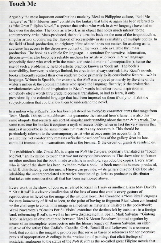 Touch Me writeup (Page 1)